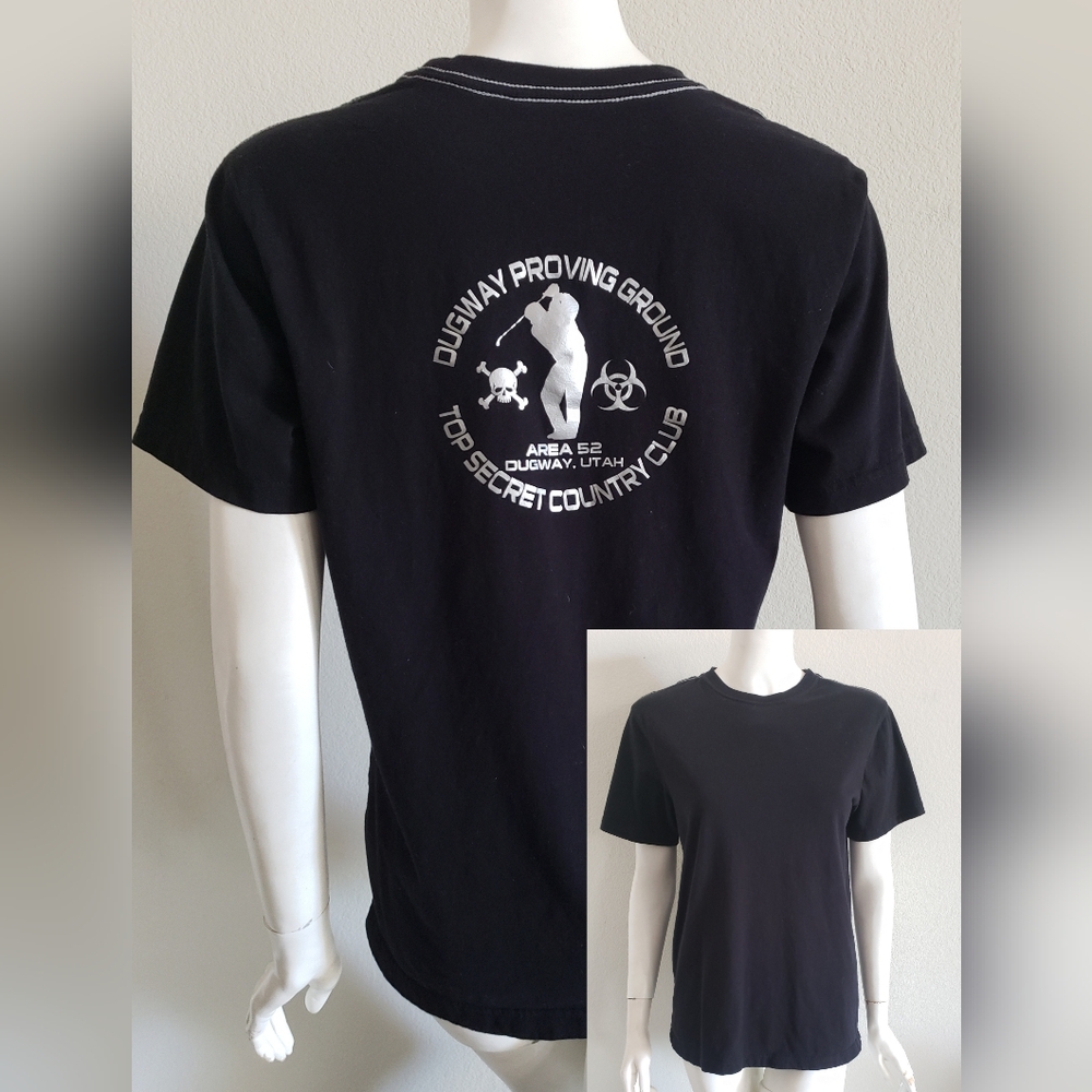 Dugway Proving Ground Black Graphic Tee